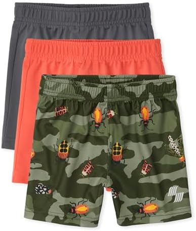 The Childrens Place Baby and Toddler Boys Basketball Shorts