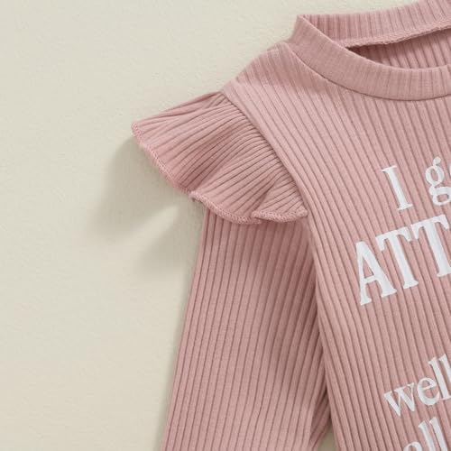 Brvxia Flared Pants Set for Baby Girls Fall Outfits and Gifts