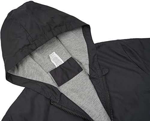 Hstyle Toddler Hooded Windbreaker for Spring Fall Weather