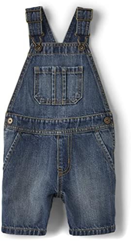 The Childrens Place Baby-Boys Denim Overalls