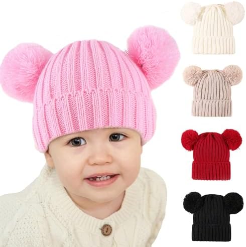 Cotton Earflap Toddler Winter Hat Scarf Set