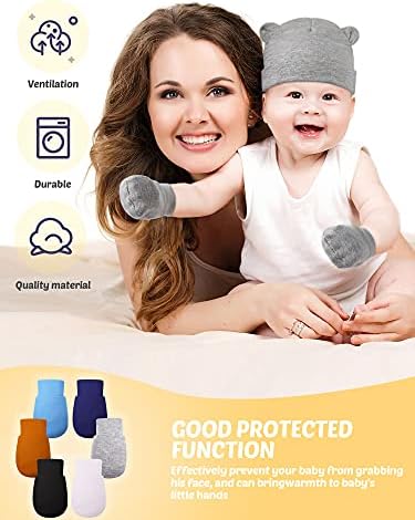 12-Piece Newborn Hat Mittens Gloves Set
