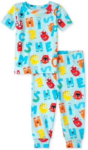 The Childrens Place Dinosaur Snug Fit Pajamas for Boys