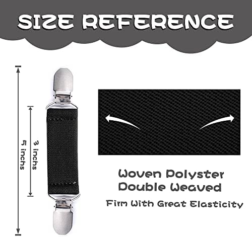 SS Stainless Steel Gloves Clips for Kids Warm Winter Accessories