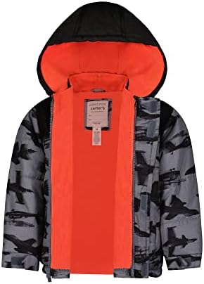 Stay warm all winter Carters Baby Boys 2-Piece Snowsuit Set