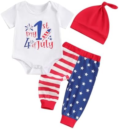 4th of July Newborn Boy Outfit