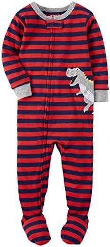 Carters Baby Boys Cotton Ankle-to-Chin Zipshirt