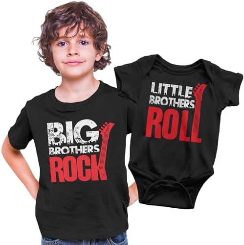 Matching Sibling Shirts for Big and Little Brothers