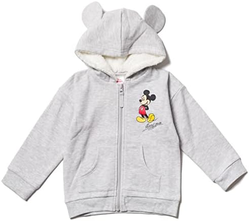 Disney Mickey Mouse Toddler Fleece Zip Up Hoodie