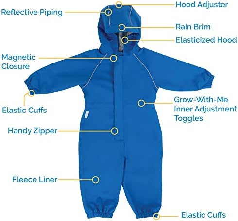 JAN JUL waterproof snowsuit for toddlers