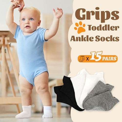 HYCLES Non-Slip Toddler Socks
