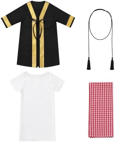 Perfect for Boys Majestic Islamic Abaya Cardigan Set for Toddler