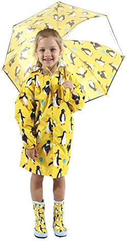 Cartoon Kids Raincoat with to Stay Dry in the Rain
