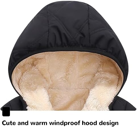 Cozy Winter Puffer Jacket for Babies Toddler Infant snow coatsfClothing Shoes Jewelry