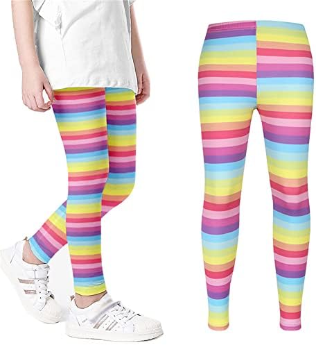 LOOLY Cartoon Printed Slim Fit Leggings for Kids