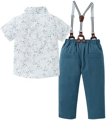 YALLET Toddler Boys Formal Outfit Set