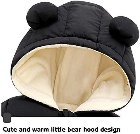 Cute Baby Boys Snowsuit for Newborn Girls Winter Jumpsuit