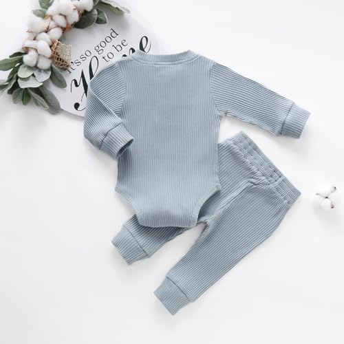 MABABY Newborn Toddler Unisex Fall Winterromper Set