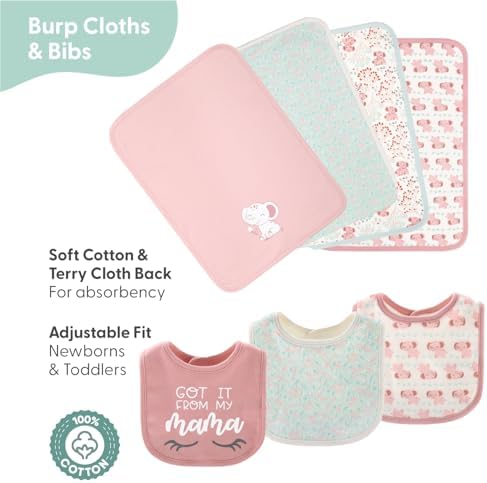 Peanutshell Baby Layette Set - Soft Cohesive Collection for newborn Girls