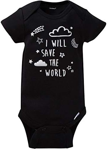 Gerber Baby 8-Pack Soft Easy-Change Onesies