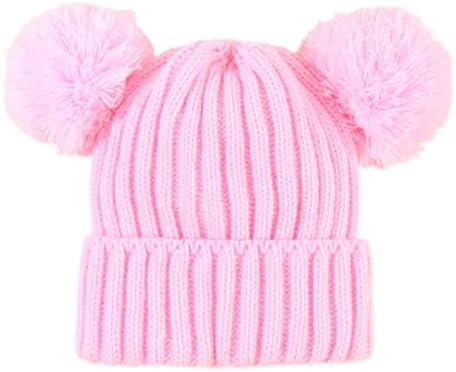 Cotton Earflap Toddler Winter Hat Scarf Set