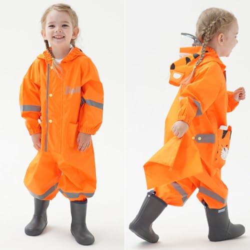 Fewlby Kids Stylight Waterproof rain jacket