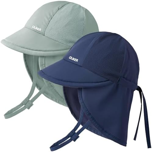 Adjustable UV-Protected Baby Sun Hat Set for Toddler