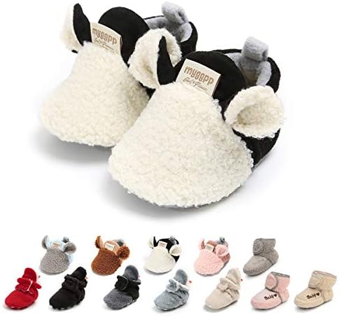 Ohwawadi Cozy Warm Cotton Slippers for Babies