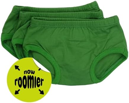 Tiny Undies Small Cotton Training Pants Roomier 3-Pack
