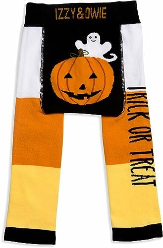 Pavilion Gift Company Izzy Owie Trick Or Treat Halloween Premium Baby Leggings