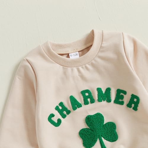 Toddler Baby Boy St Patricks Day Sweatshirt Pants Set