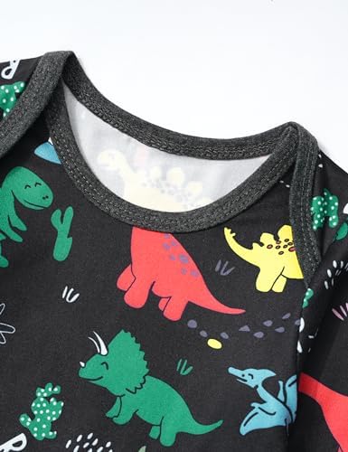 BAVADERCute Baby Boy Romper - Animal Print Long Sleeve Overalls Jumpsuit