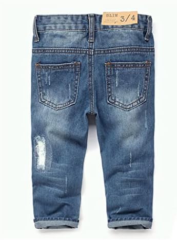 KIDSCOOL SPACE - Baby Jean in Stone Washed Denim with Elastic Fit