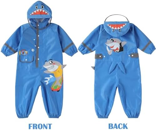 Fewlby toddler waterproof rain jacket