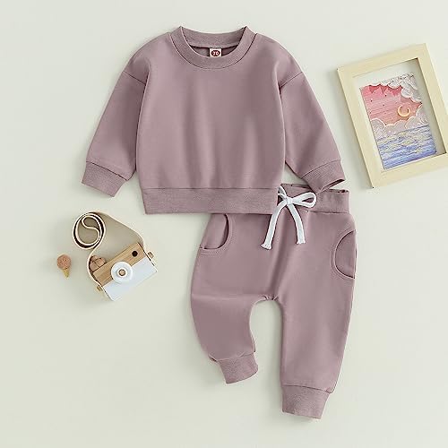 Stylish Baby Girl Winter Sweatsuit