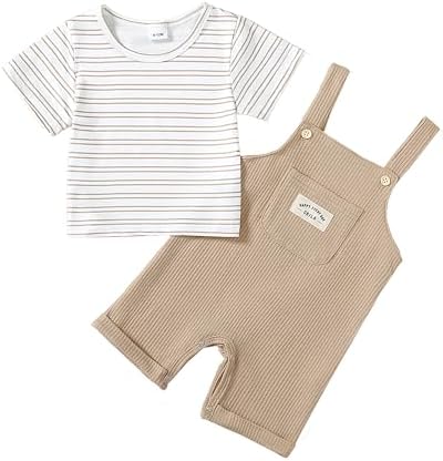 ZOEREA Toddler Boys Romper Set - Machine Washable Soft Perfect for Growth Style