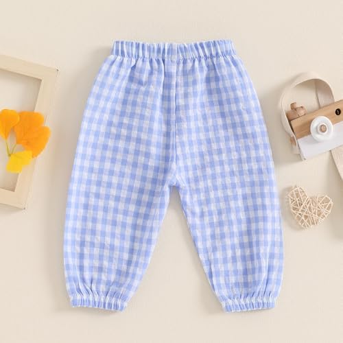 Stylish Child Gingham Pants