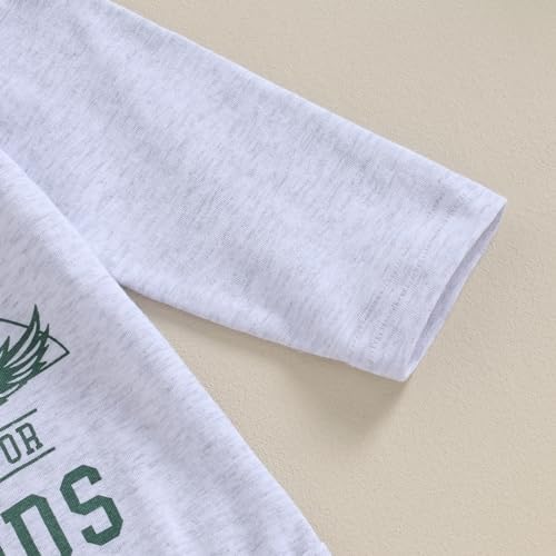 Infant Boy Football Romper Outfit Set