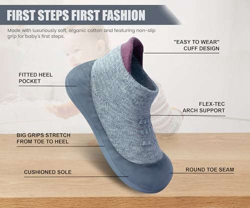 BABY SOCK SHOES BREATHEABLE NON-SIP SLippers