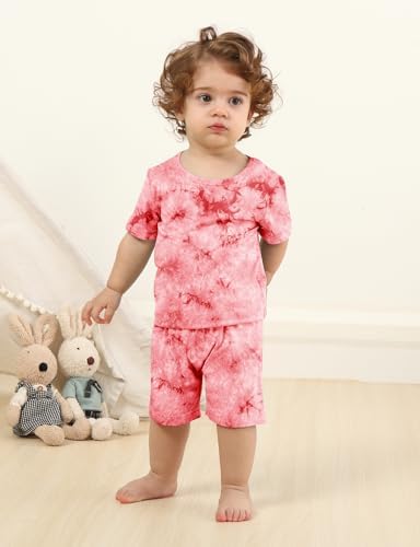 Jimonda Baby Toddler Tie-Dye Pajama Set