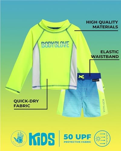 Body Glove Toddler Rash Guard Set