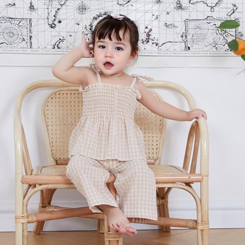 Stylish Comfortable Baby Girls Camisole Set for Summer