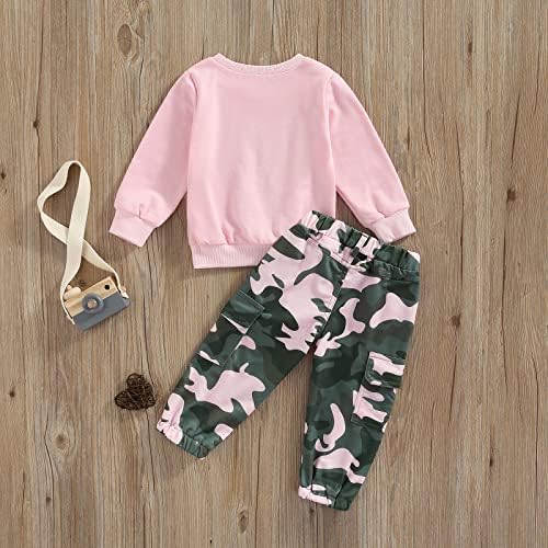 SAYOO Baby Girl - Funny Letter Sweatshirt PrintWritern