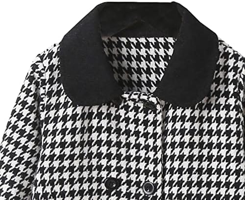 Houndstooth Toddler Dress Coat All Weather