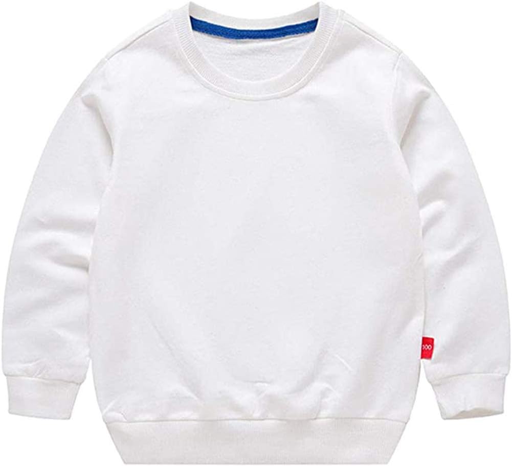 HAXICO Unisex Kids Cotton Thin Sweatshirt