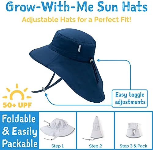 Adjustable Cotton Sun Hat for Kids