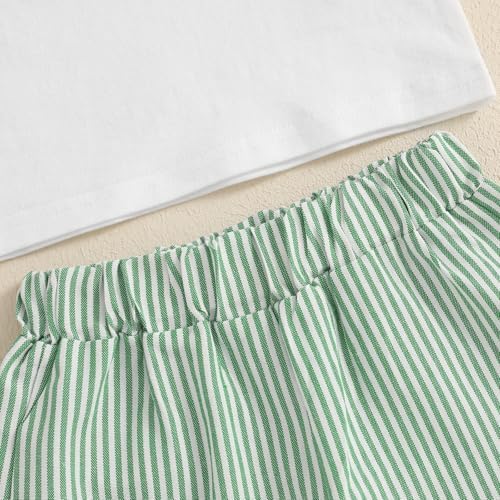 Lamuusaa Easter Toddler Boys Plaid Stripe Set