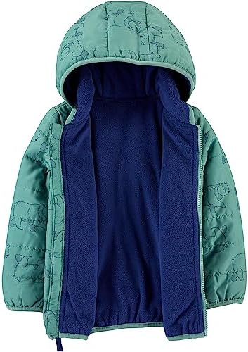 Carters Simple Joys Baby Boys Puffer Jacket Cozy Warm