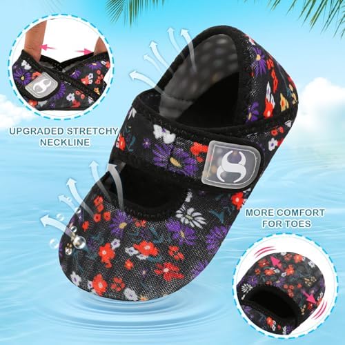 Quick-Dry Non-Elevated Wide-Toe Barefoot Socks for Kids