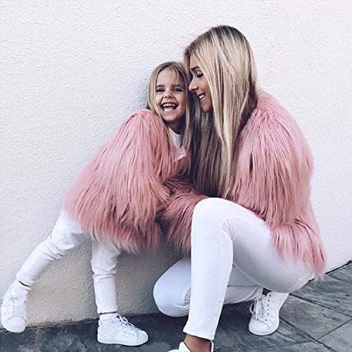 Reusable Faux Furry Jacket for Kids Toddlers